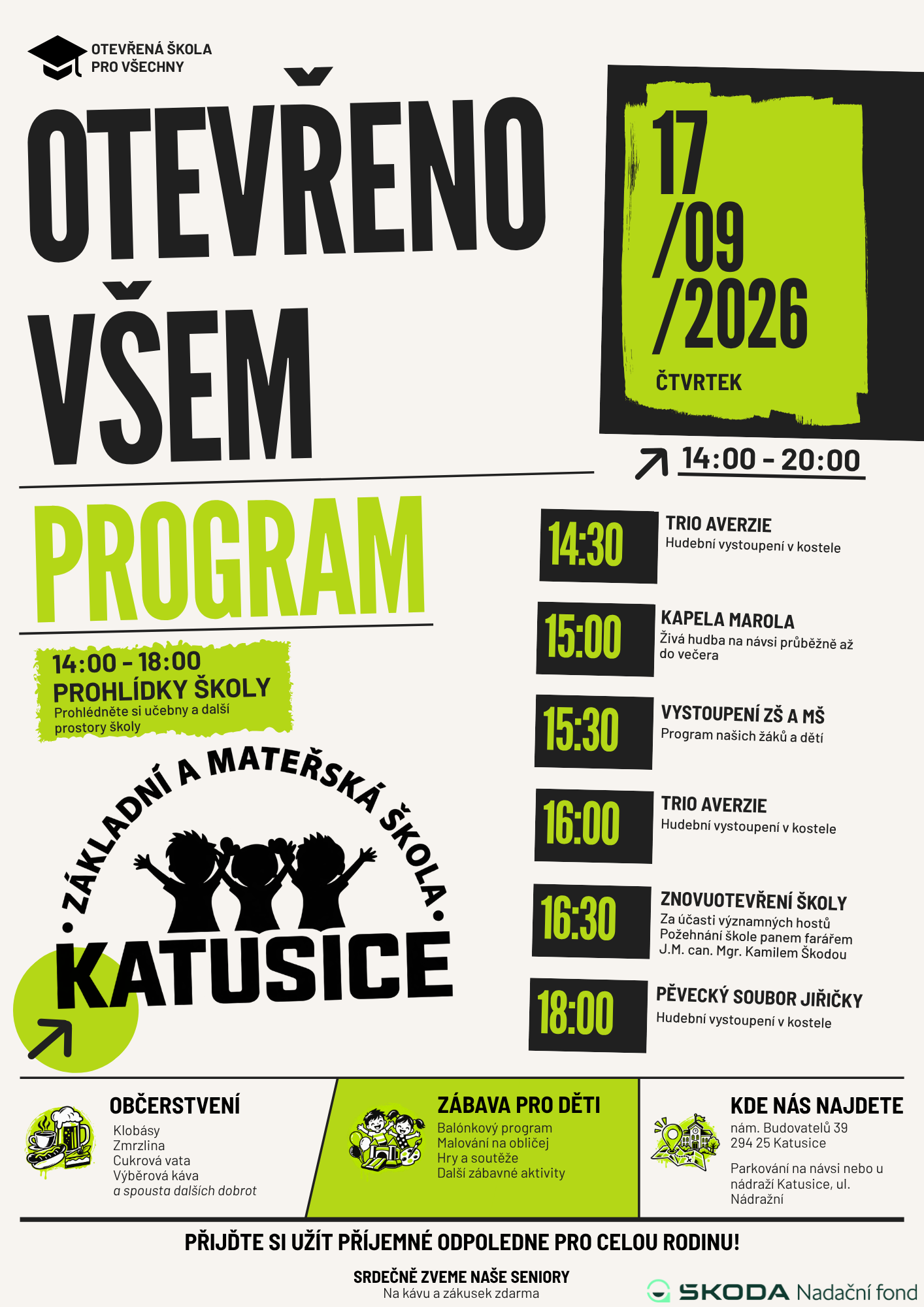 Program celé akce  - viz textový odkaz.