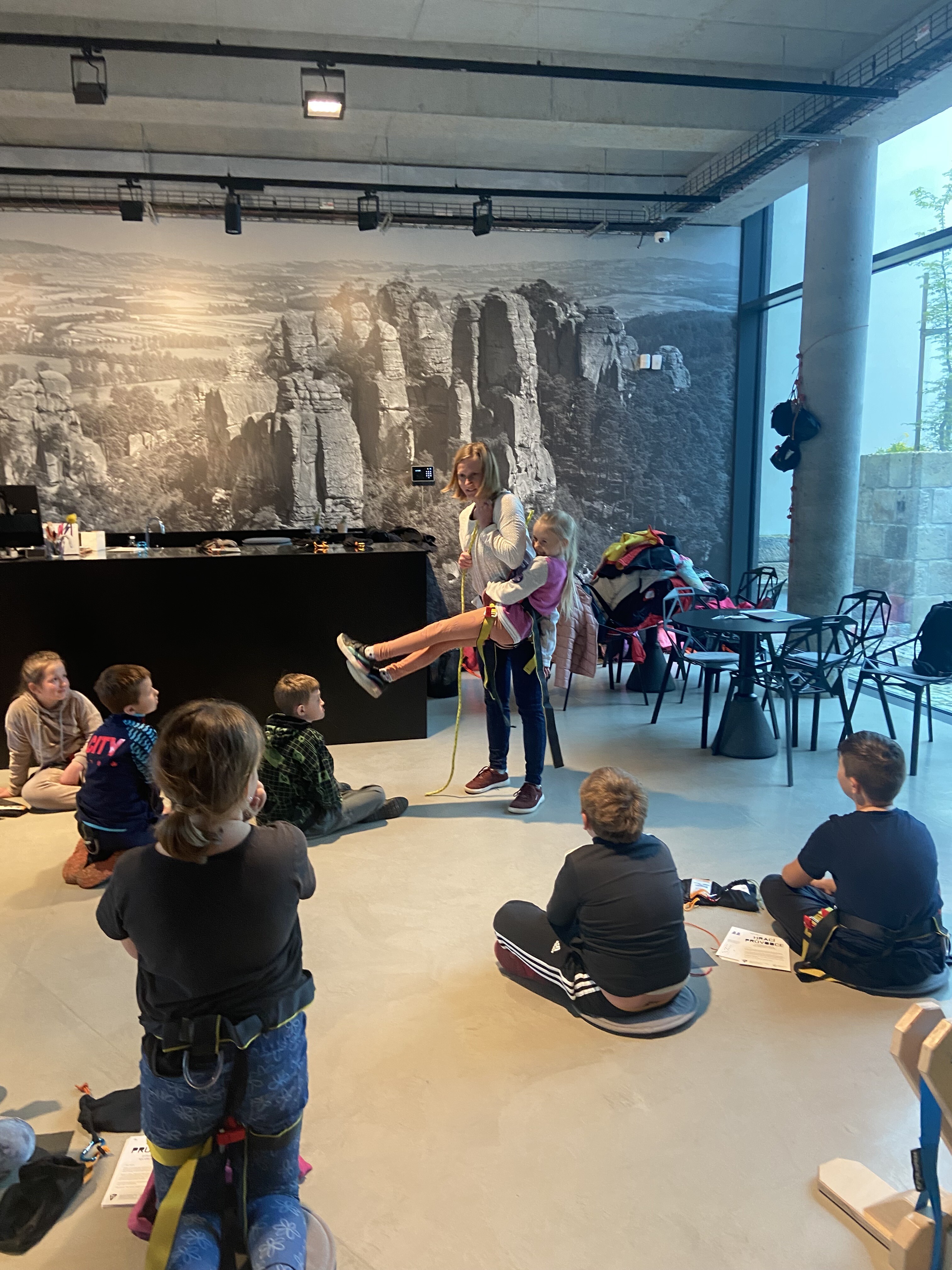 Žáci při návštěvě Muzea Českého ráje v Turnově